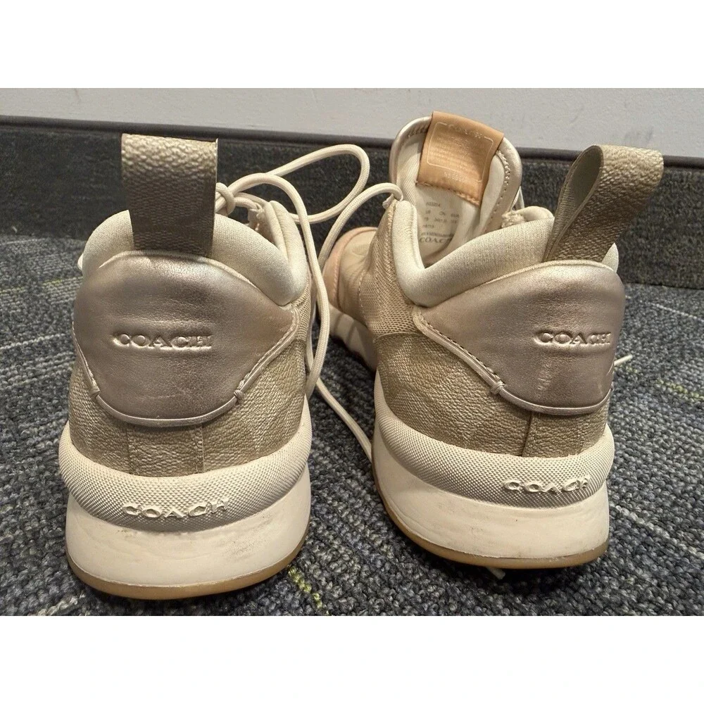 Women Coach Tan Sneaker Size 7